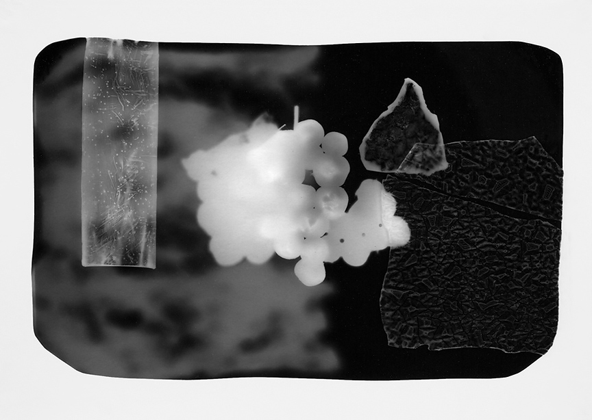 <b>Bushwick photogram</b>, 2014, gelatin silver print, 5 x 7 inches