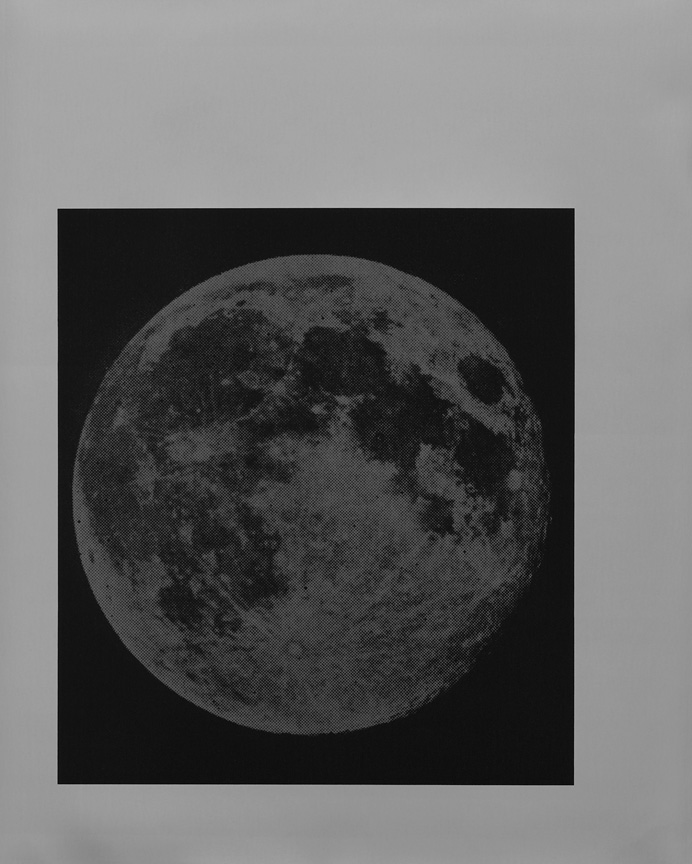 <b>moon</b>, 2017, gelatin silver print, 10 x 8 in