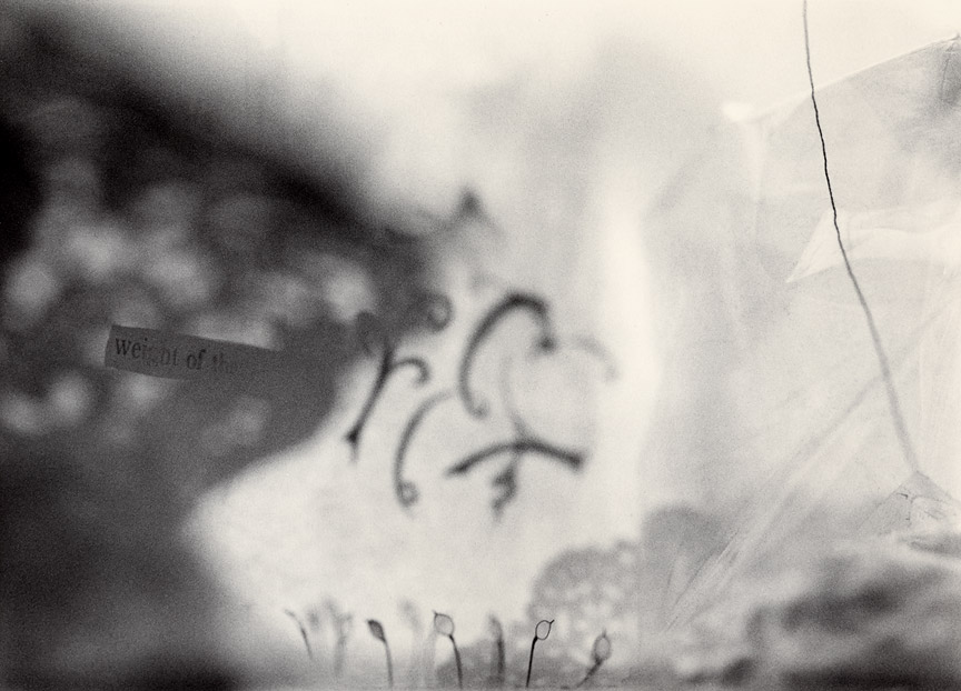 <b>Weight of these Pieces</b>, 2008, gelatin silver print, 5.75x8 inches